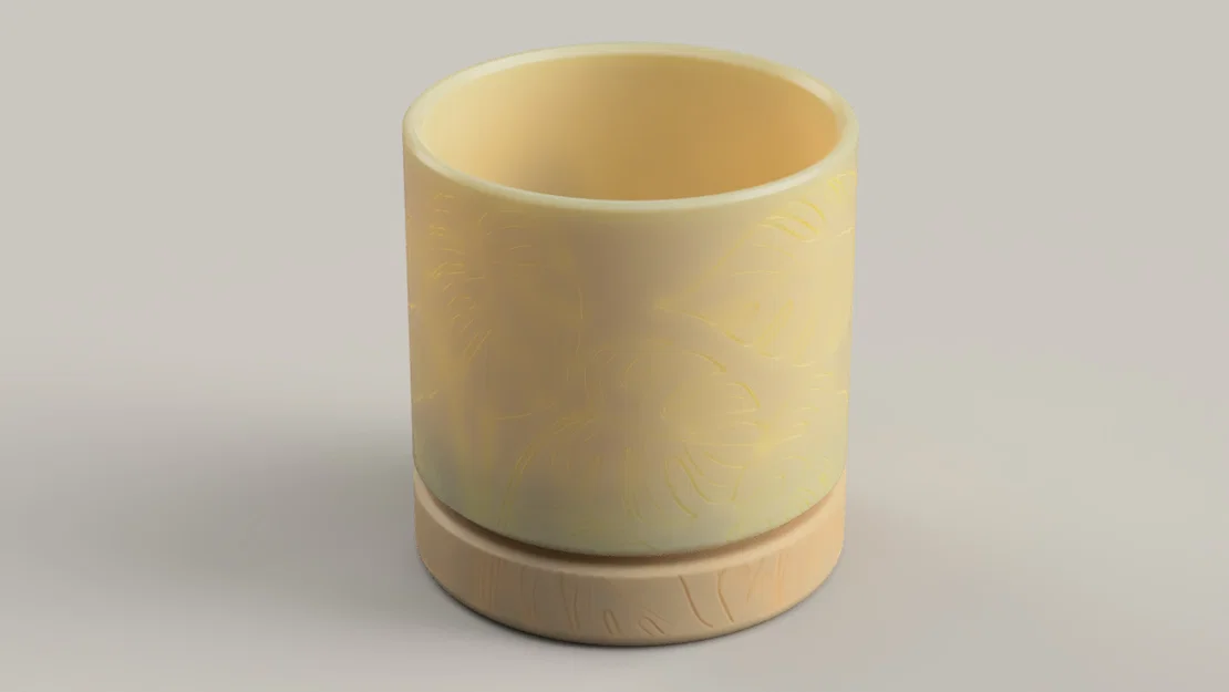 Wall Planter 1.25 Monstera – Chậu treo tường - Image 2