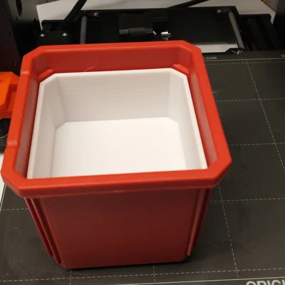 Hộp nửa chiều cao cho Milwaukee Packout 4 inch bin (Half Height Container)