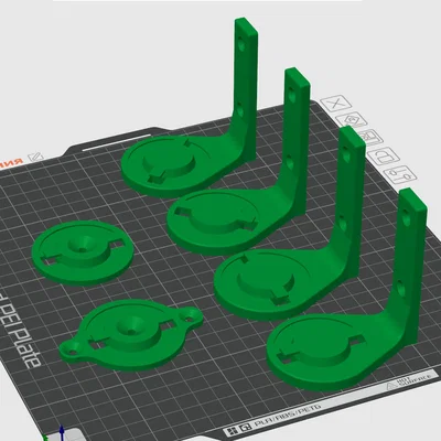 Giá treo tường/trần tùy chỉnh cho camera TP-Link TAPO C200 (Parametric)