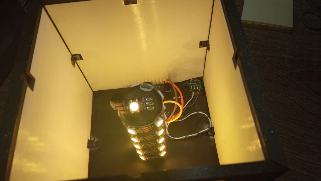 Đèn Minecraft Redstone LAMP (Cube) dùng LED WS2812B - Image 2