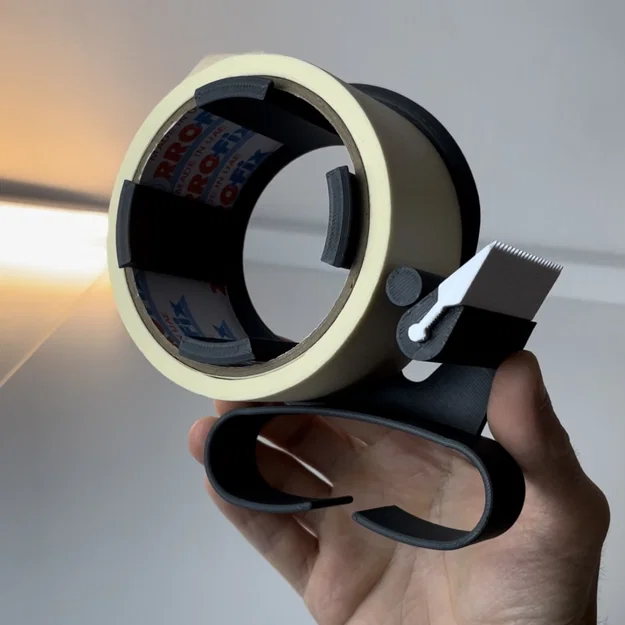 Bộ nhả/giữ băng keo đeo tay (Hand-Mounted Tape Dispenser/Holder) - Image 1