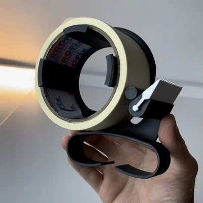 Bộ nhả/giữ băng keo đeo tay (Hand-Mounted Tape Dispenser/Holder)