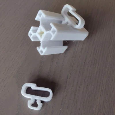 Kẹp giữ dây cho nhôm định hình 30x30 mm (rãnh 8mm) kiểu Bosch