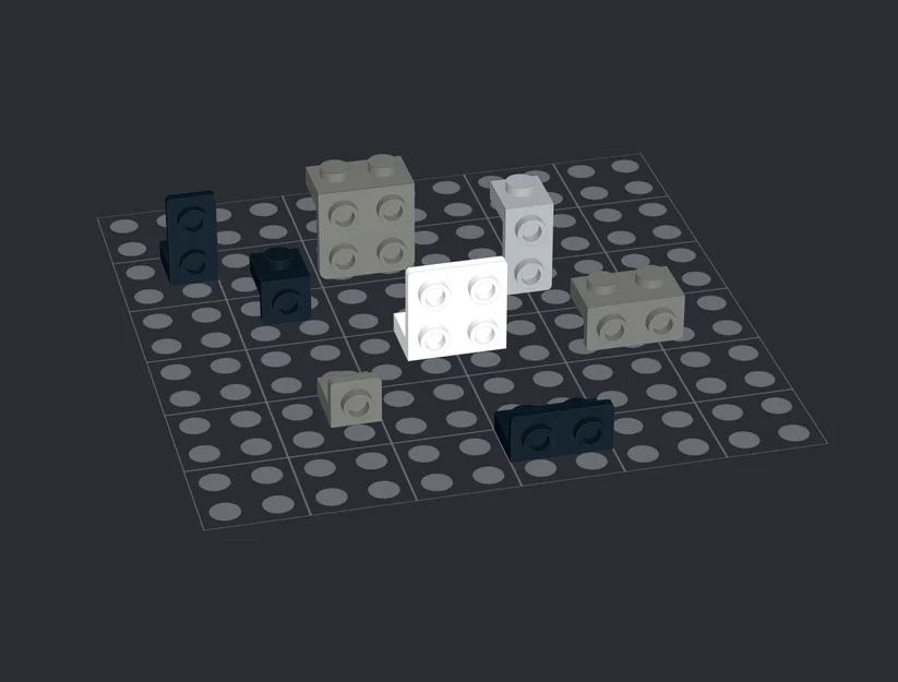 Bộ mảnh ghép LEGO dạng khung (Bracket) in 3D siêu chuẩn - Image 2