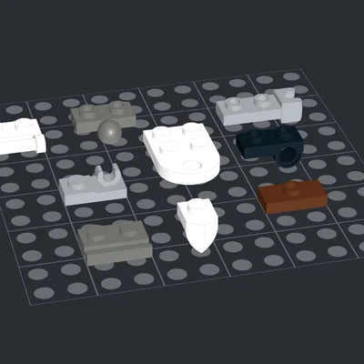Bộ sưu tập gạch LEGO Brick tùy chỉnh - In 3D chất lượng cao