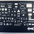 Tấm Khuôn Vẽ Ký Hiệu Quân Sự (Military Drawing Sheet) - Thumbnail 3