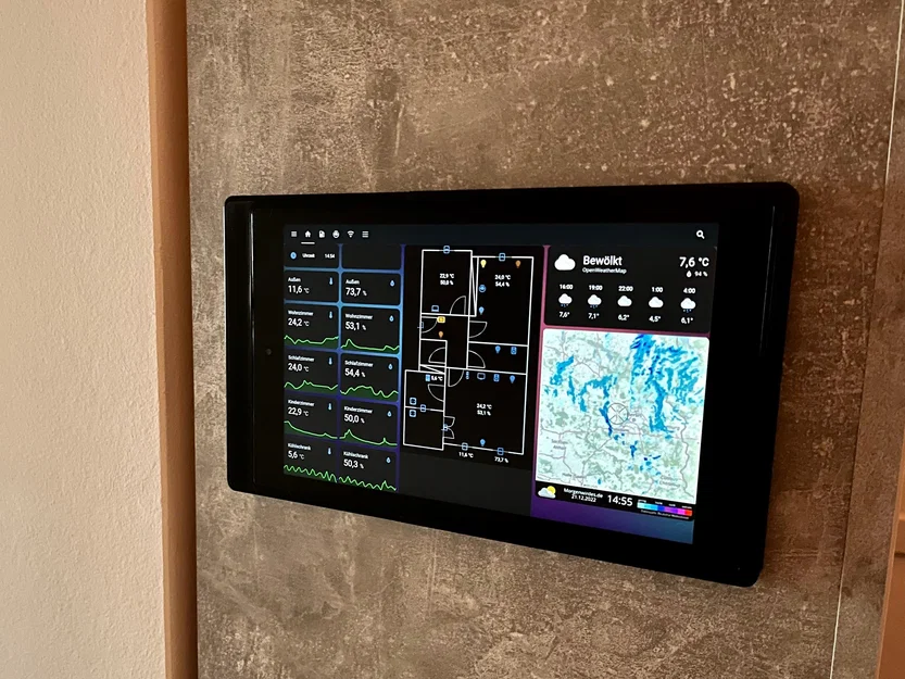 Giá treo tường Fire HD 10 (Gen 9/2019) làm Wallpanel cho Home Assistant - Image 1