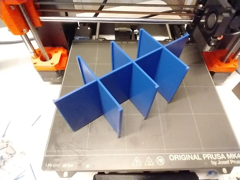 Bộ vách ngăn dọc cho thùng Milwaukee Packout 8 inch (In 3D) - Image 2