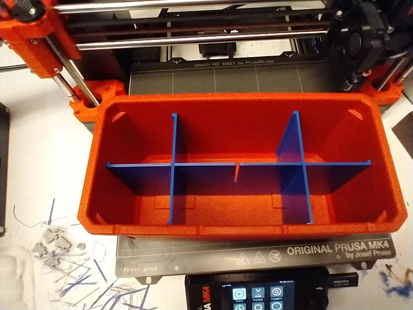 Bộ vách ngăn dọc cho thùng Milwaukee Packout 8 inch (In 3D) - Image 3