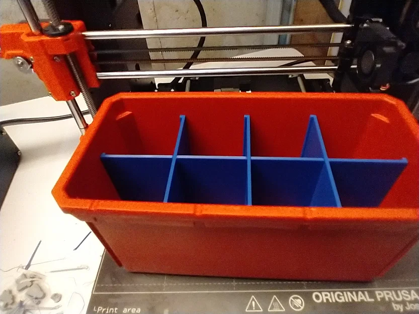 Bộ vách ngăn dọc cho thùng Milwaukee Packout 8 inch (In 3D) - Image 6