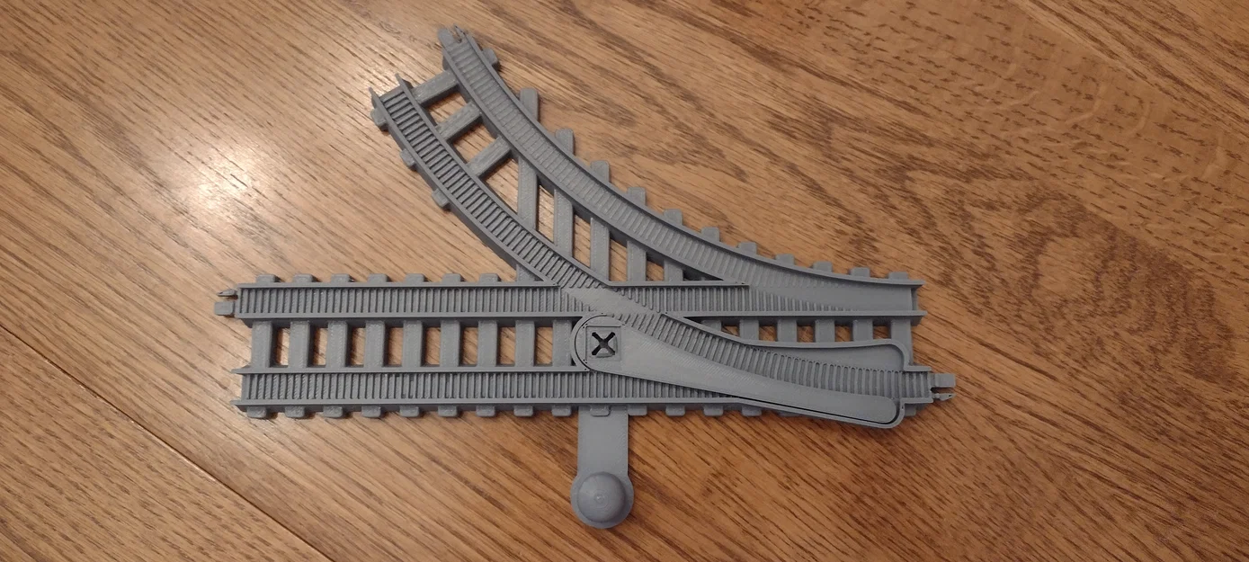 Đoạn ray chuyển hướng (Switch train track section) - Image 1