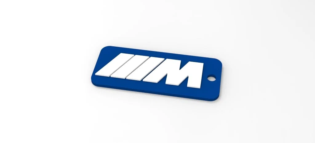 Móc khóa BMW M 3D - Phụ kiện cá tính cho tín đồ xe hơi - Image 1
