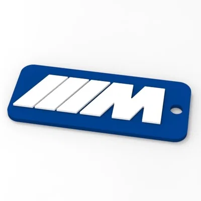 Móc khóa BMW M 3D - Phụ kiện cá tính cho tín đồ xe hơi