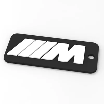 Móc khóa BMW M 3D - Phụ kiện cá tính cho tín đồ xe hơi