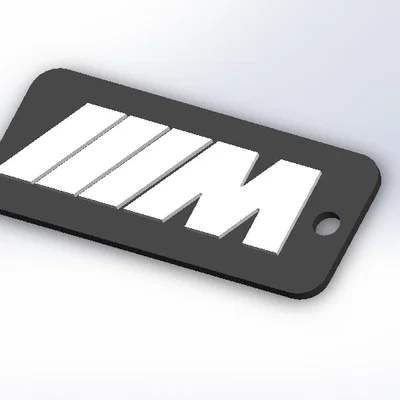 Móc khóa BMW M 3D - Phụ kiện cá tính cho tín đồ xe hơi