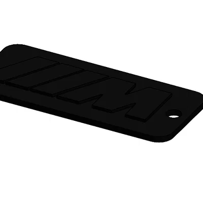 Móc khóa BMW M 3D - Phụ kiện cá tính cho tín đồ xe hơi