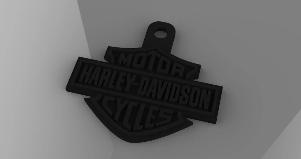 Móc khóa Harley Davidson in 3D cực ngầu cho tín đồ xe phân khối lớn - Image 1