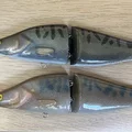 Mồi câu Zander (Walleye) Swimbait 2 mảnh - Thumbnail 3