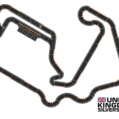Racing Circuits - building kit - United Kingdom Silverstone Grand Prix