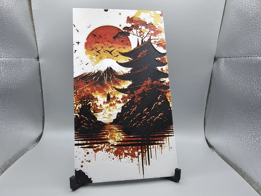 Mount Fuji HueForge - Image 1