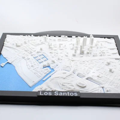 Mô hình miniature Los Santos (GTA 5)
