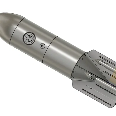 Bom mô phỏng WW2 Đức (Luftwaffe) SC50 V1 (Bản nháp)