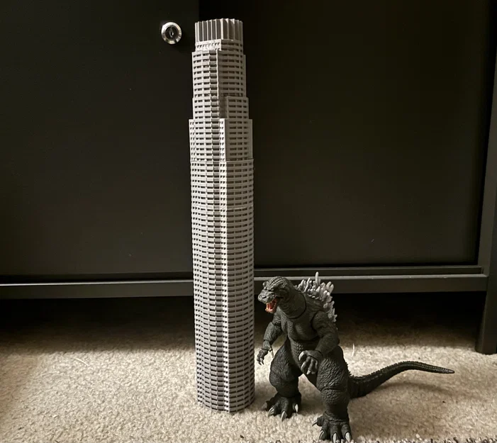 Mô hình tòa nhà U.S. Bank Building Los Angeles in 3D cực đẹp - Image 3