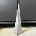 Mô hình 3D Transamerica Pyramid - Biểu tượng kiến trúc San Francisco - Thumbnail 1