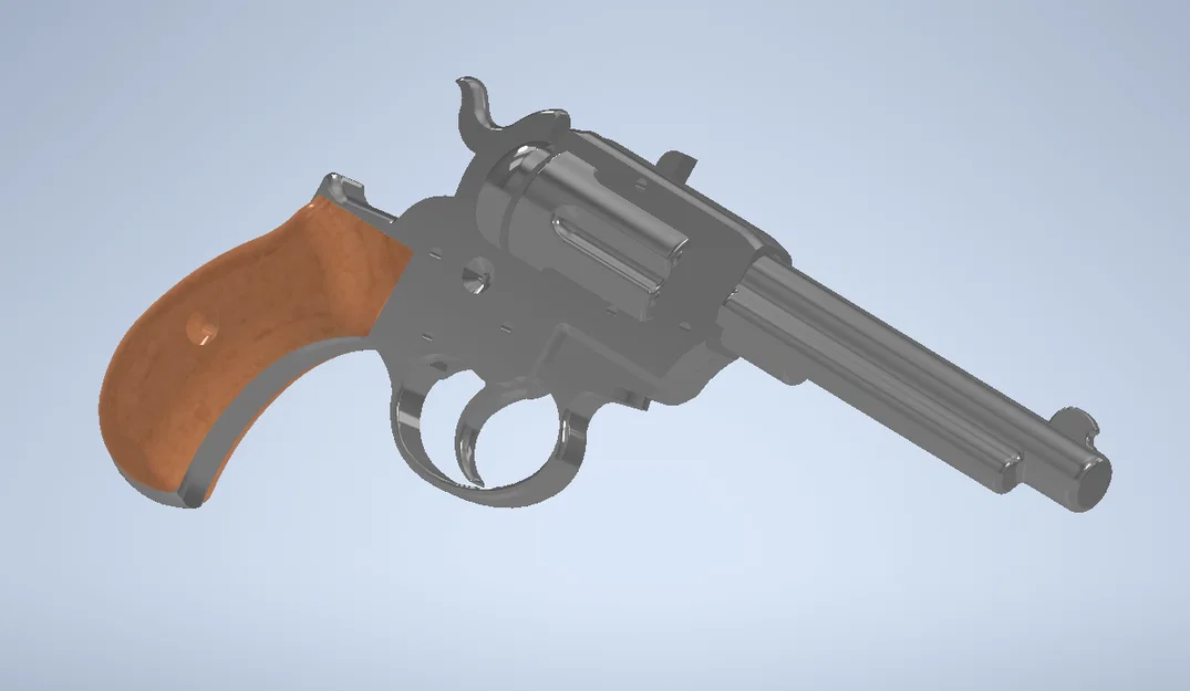 Colt 1877 Lightning bắn dây thun (rubber band gun) – cơ chế đơn giản - Image 1
