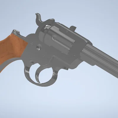 Colt 1877 Lightning bắn dây thun (rubber band gun) – cơ chế đơn giản