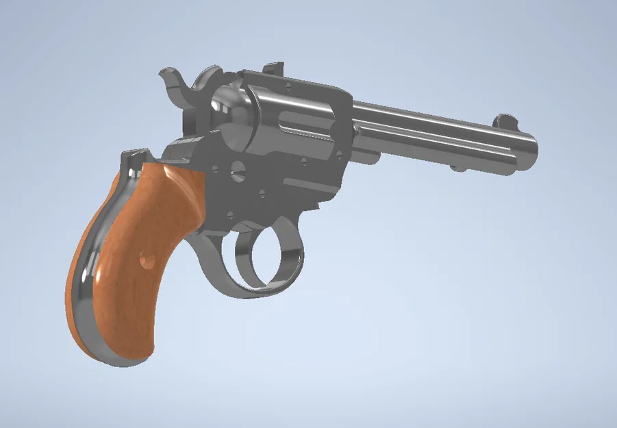 Colt 1877 Lightning bắn dây thun (rubber band gun) – cơ chế đơn giản - Image 2