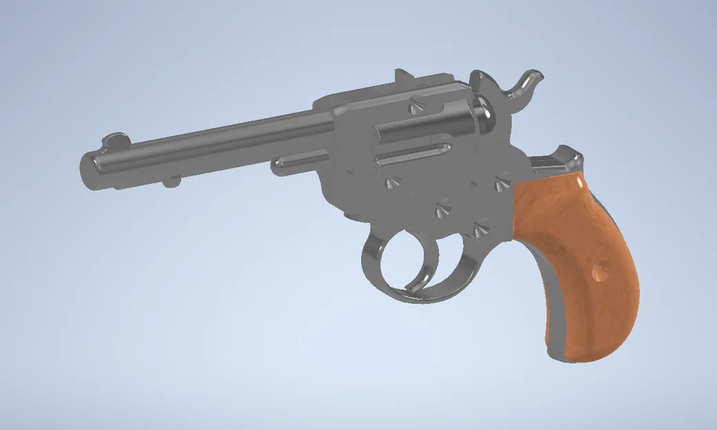 Colt 1877 Lightning bắn dây thun (rubber band gun) – cơ chế đơn giản - Image 3