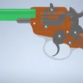Colt 1877 Lightning bắn dây thun (rubber band gun) – cơ chế đơn giản - Thumbnail 5