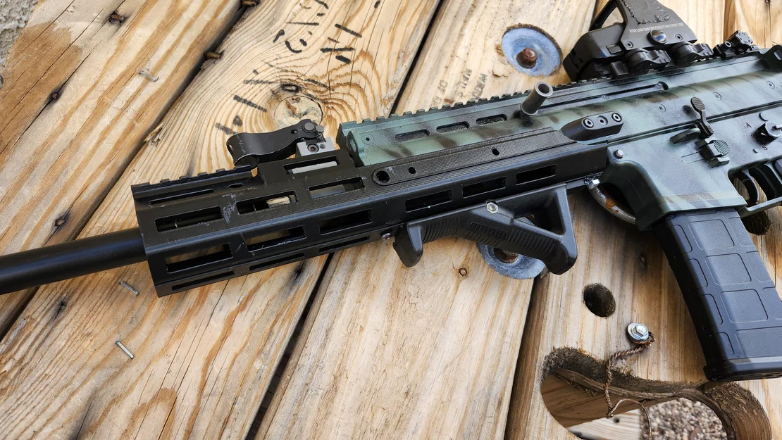 Ốp handguard M-LOK cho súng airsoft WE-Tech SCAR (clone PTS MREX) - Image 1