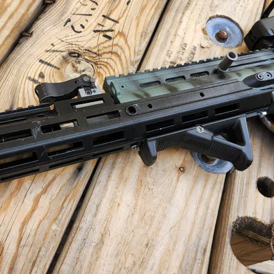 Ốp handguard M-LOK cho súng airsoft WE-Tech SCAR (clone PTS MREX)