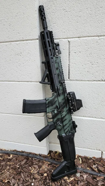 Ốp handguard M-LOK cho súng airsoft WE-Tech SCAR (clone PTS MREX) - Image 3