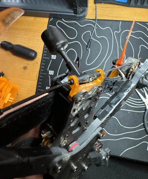 Giá đỡ anten TBS RX Nano cho drone IT'S FPV ERA 5 (TPU) - Image 1