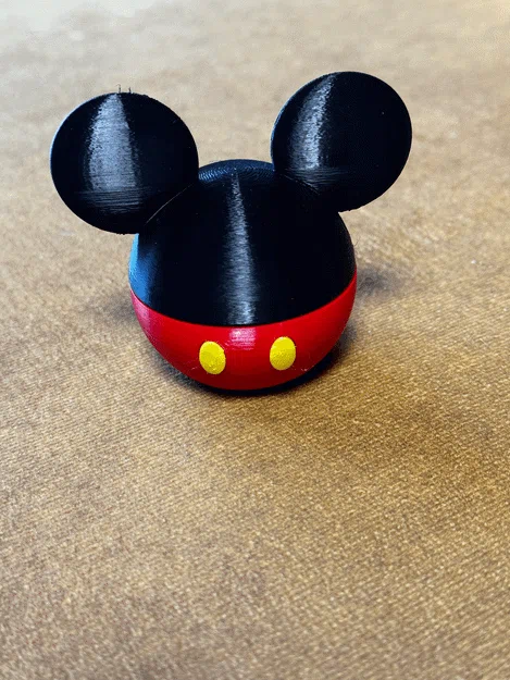 Mẫu in 3D hộp quà Mickey Mouse dễ thương - Image 2