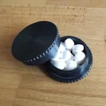 Hộp Đựng Thuốc 3D Nhỏ Gọn Có Nắp Vặn Chắc Chắn - Thumbnail 1