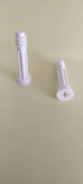 Vít nhựa thay thế cho tủ điện Hager (In 3D) - Image 1