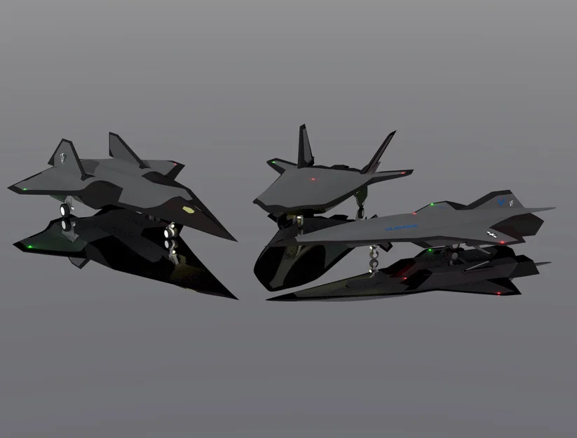 Darkstar, Blackswift, SR-72 – Mô hình máy bay (Top Gun: Maverick/DARPA Falcon) - Image 2