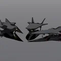 Darkstar, Blackswift, SR-72 – Mô hình máy bay (Top Gun: Maverick/DARPA Falcon) - Thumbnail 2