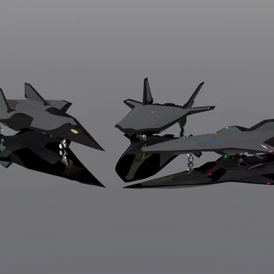 Darkstar, Blackswift, SR-72 – Mô hình máy bay (Top Gun: Maverick/DARPA Falcon)