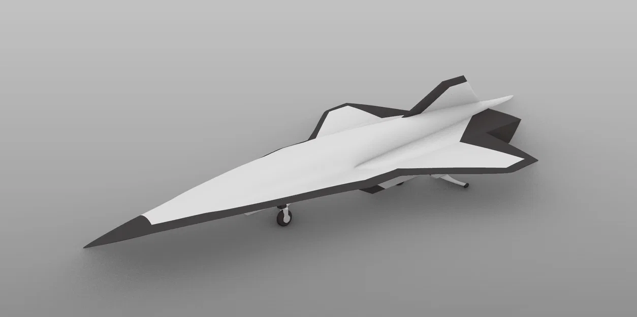 Darkstar, Blackswift, SR-72 – Mô hình máy bay (Top Gun: Maverick/DARPA Falcon) - Image 4