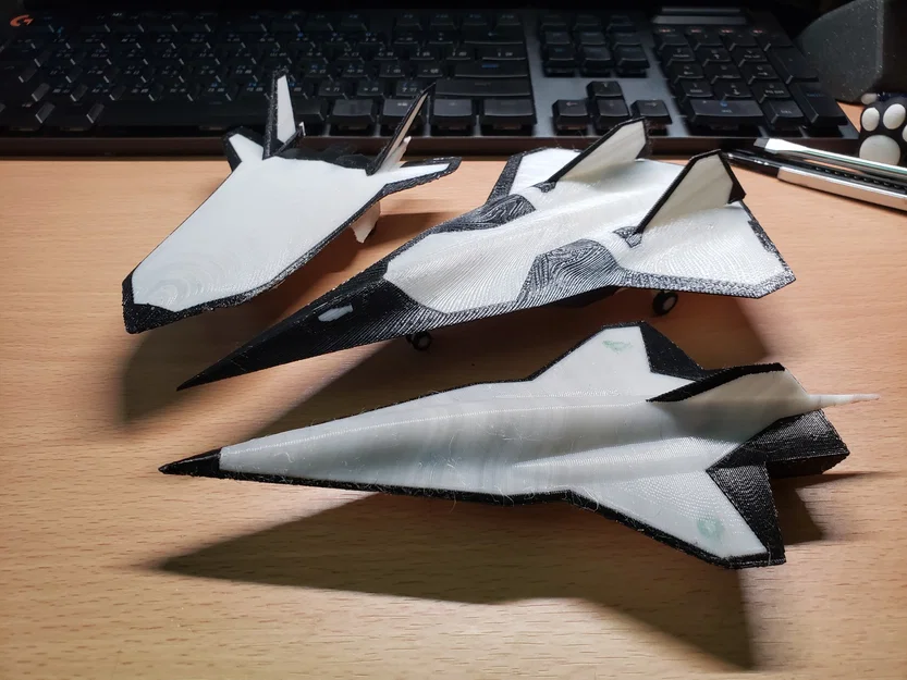 Darkstar, Blackswift, SR-72 – Mô hình máy bay (Top Gun: Maverick/DARPA Falcon) - Image 7