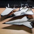 Darkstar, Blackswift, SR-72 – Mô hình máy bay (Top Gun: Maverick/DARPA Falcon) - Thumbnail 7