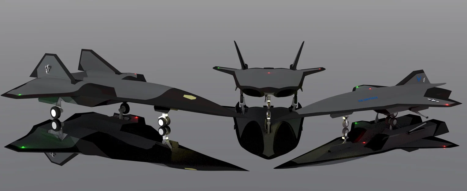 Darkstar, Blackswift, SR-72 – Mô hình máy bay (Top Gun: Maverick/DARPA Falcon) - Image 11