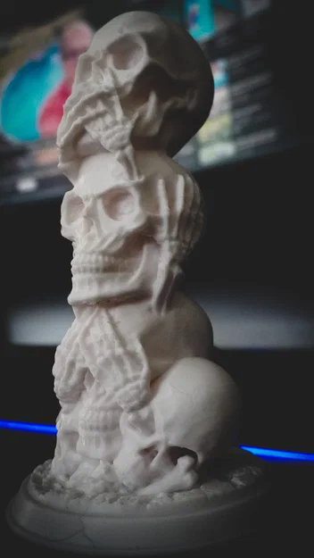Mô hình tháp đầu lâu in 3D kèm ngăn chứa bí mật cực độc đáo - Image 1