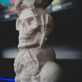 Mô hình tháp đầu lâu in 3D kèm ngăn chứa bí mật cực độc đáo - Thumbnail 1