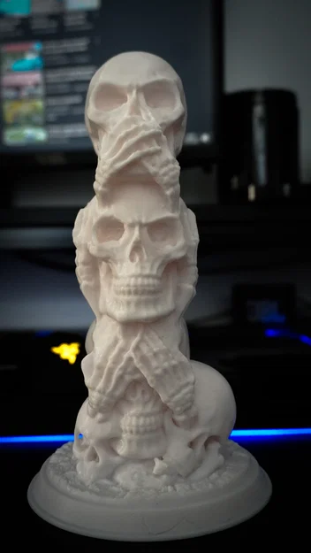 Mô hình tháp đầu lâu in 3D kèm ngăn chứa bí mật cực độc đáo - Image 3